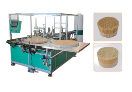 Связывание щетины и нити